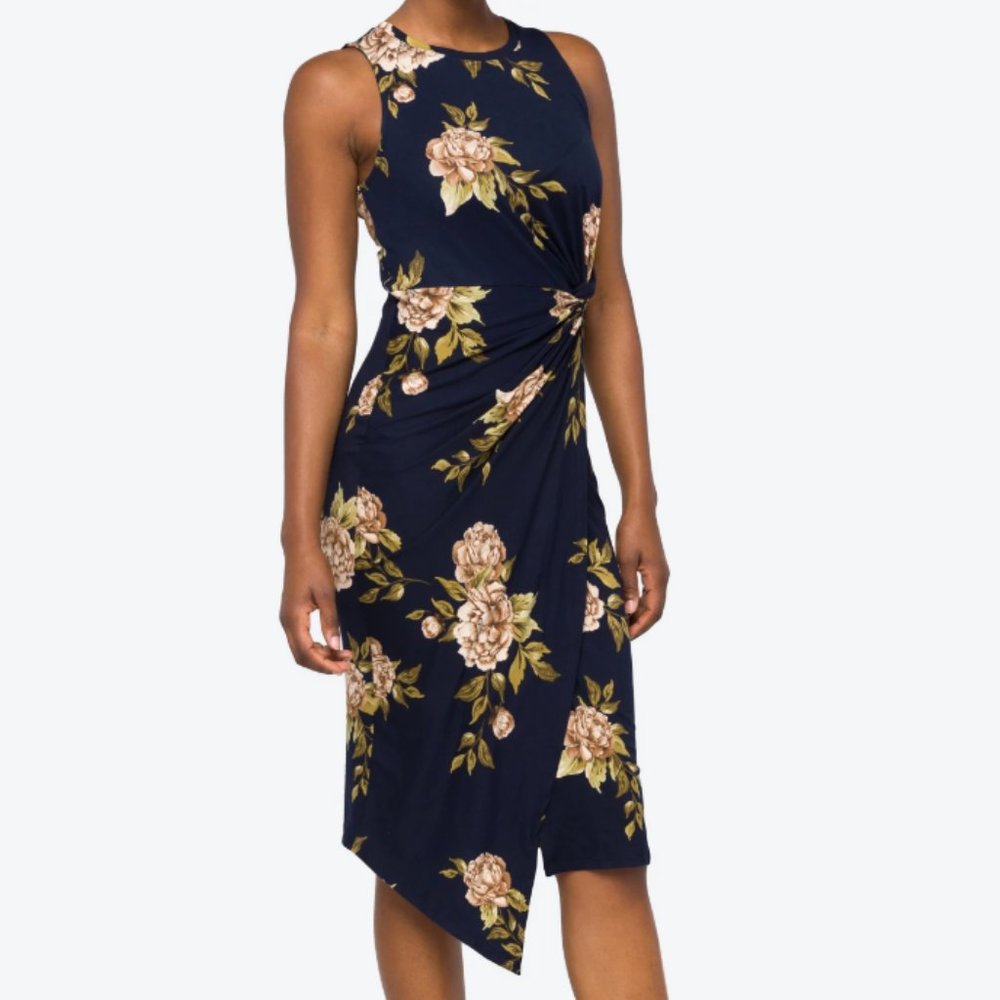 Nine Britton Floral Midi Dress